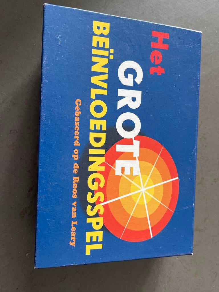 Het Grote Beinvloedingsspel van Thema - Teambuilding, Vijf spelers of meer, Ophalen of Verzenden, Zo goed als nieuw