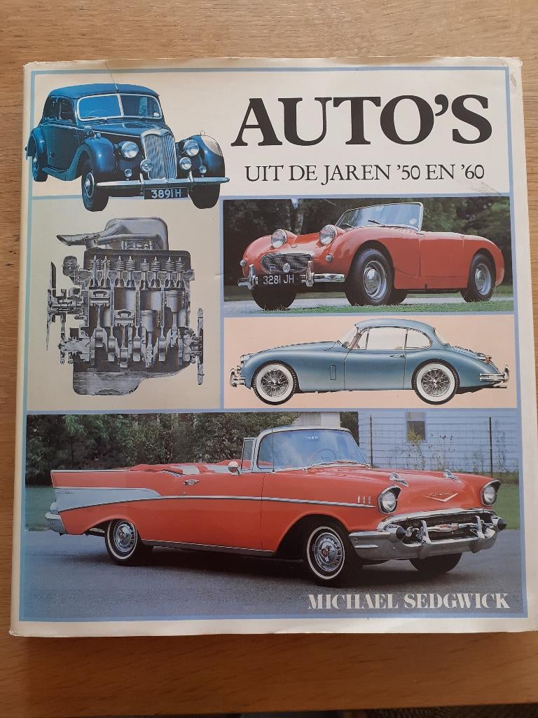 Auto's uit de jaren '50 en '60, Boeken, Auto's | Boeken, Gelezen, Algemeen, Ophalen of Verzenden, Michael Sedgwick