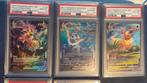 Vaporeon, Flareon & Jolteon Vmax Psa 10 set!, Ophalen of Verzenden, Nieuw, Meerdere kaarten