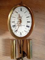 Antieke Comtoise klok met gewichten, Ophalen