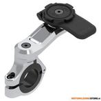 Quad Lock Pro Chrome Handlebar Mount, Zilver, Motoren, Kleding | Motorkleding, Ophalen of Verzenden, Nieuw met kaartje