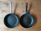 Set van 2 gebruikte koekenpannen, Ophalen, Gebruikt, Aluminium, Koekenpan of Braadpan
