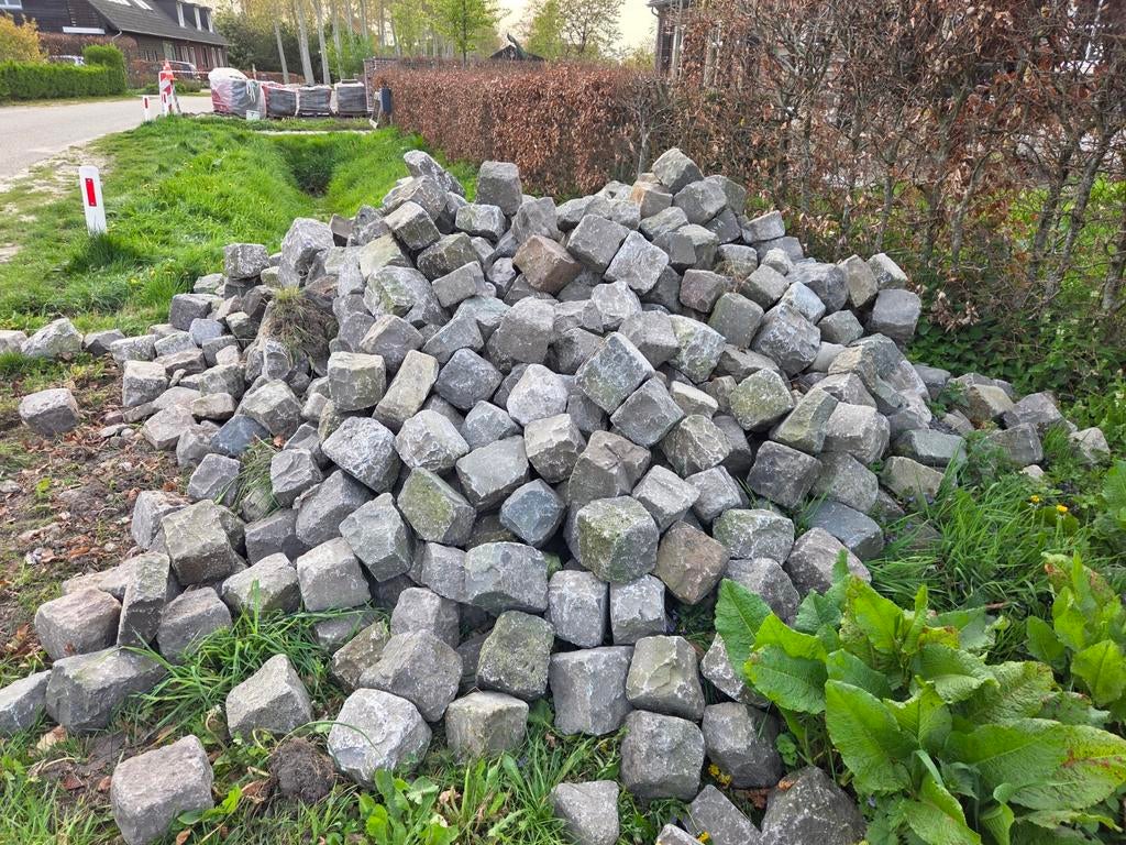 Grote kinderkoppen ongeveer 20m2, Tuin en Terras, Tegels en Klinkers, Ophalen, Natuursteen, Overige typen