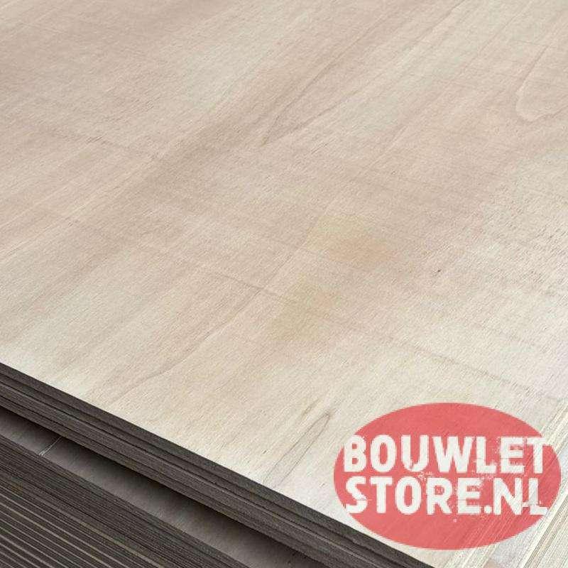 Multiplex 12 mm | Duraply | WBP | 3100x1530 | plafondplaat, Niet ingevuld, Multiplex, Minder dan 20 mm, Niet ingevuld