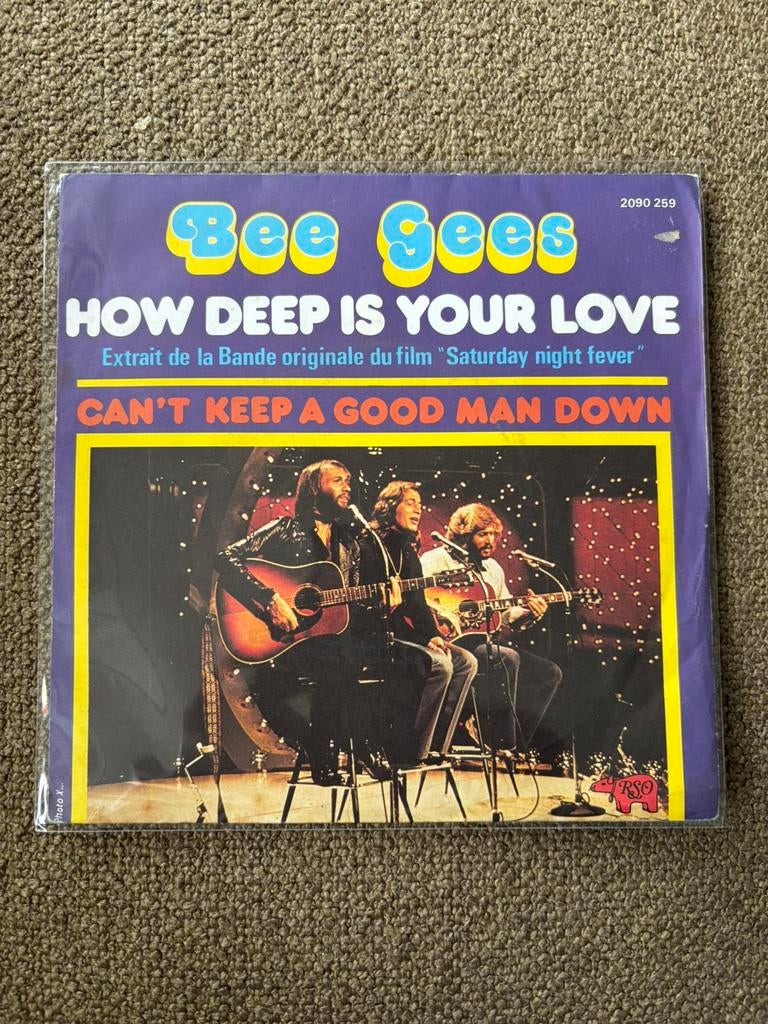 Bee Gees - How deep is your Love, Cd's en Dvd's, Vinyl Singles, Ophalen of Verzenden, Gebruikt, 7 inch, Pop