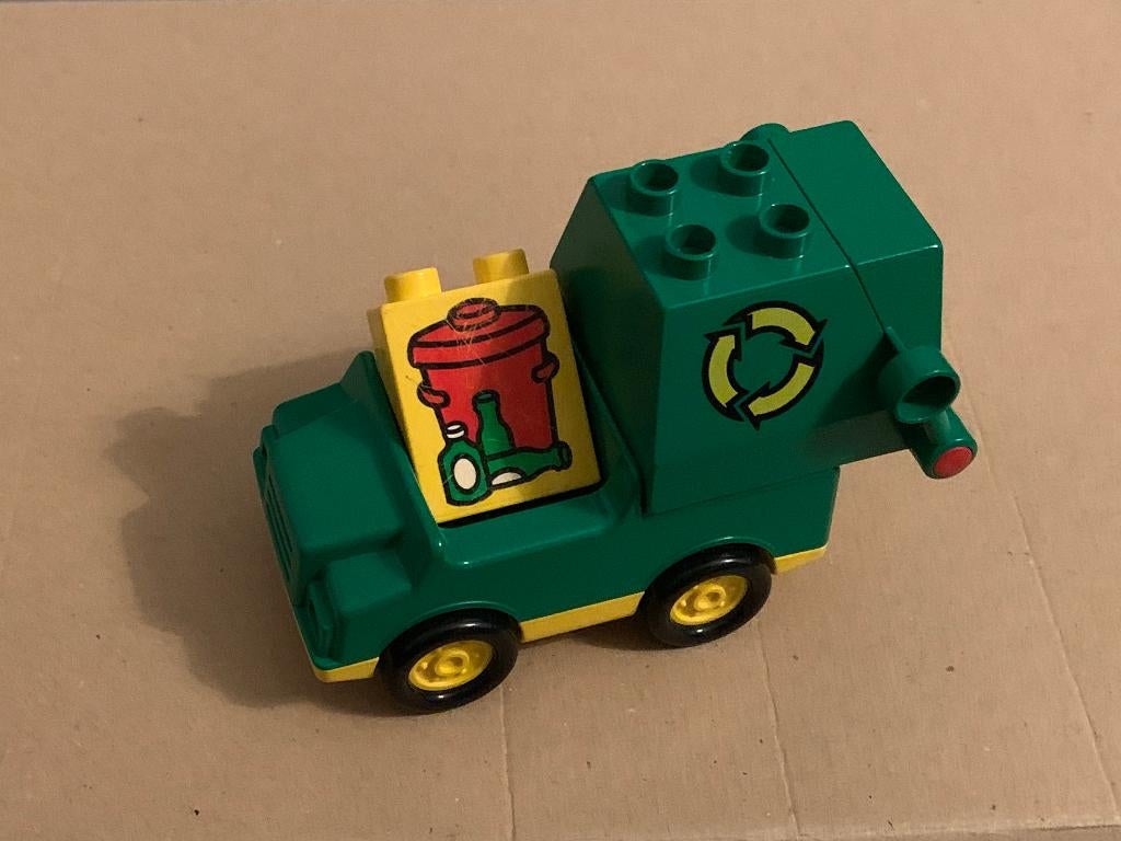 Lego Duplo vuilniswagen, Ophalen of Verzenden, Gebruikt, Duplo