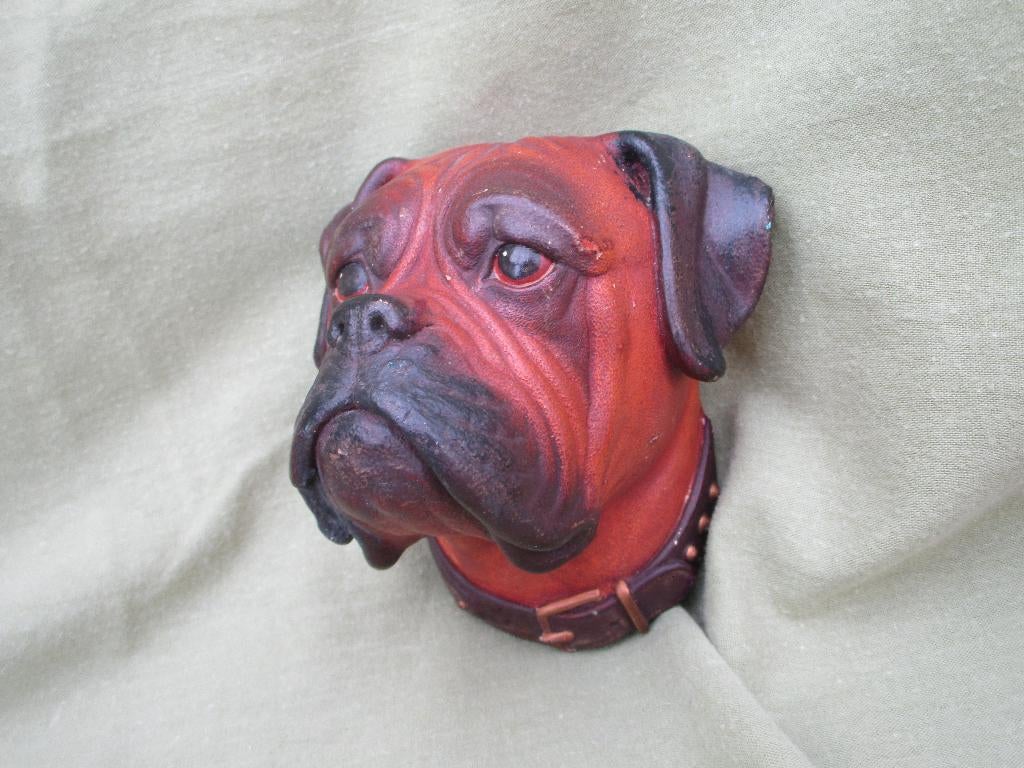 Buldog kop , (BOSSON),v.a 25,00e, Ophalen of Verzenden, Gebruikt, Dier