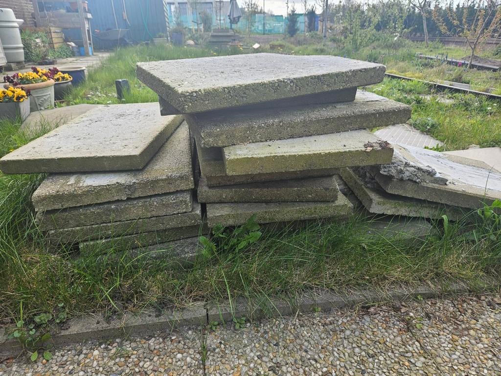 Betonplaten en Klinkers voor Tuin of Oprit, Gebruikt, Klinkers, Ophalen of Verzenden, 10 m² of meer