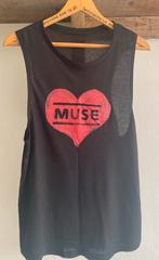 MUSE Zwart Hemdje Maat S/M - Band Merchandise, Maat 38/40 (M), Zwart, Ophalen of Verzenden, Zonder mouw
