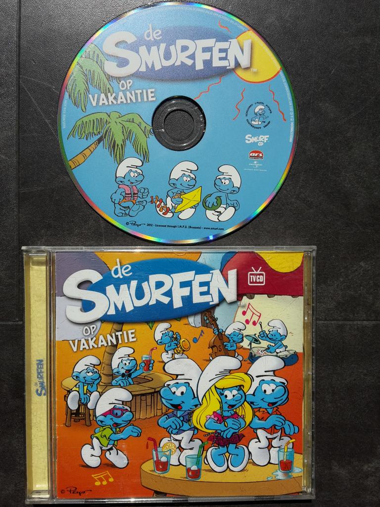 CD - De Smurfen op Vakantie - Smurf Muziek, Ophalen of Verzenden, Zo goed als nieuw, Muziek