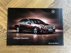 Folder, brochure Mercedes-Benz E-klasse W212 2009 nieuw!, Nieuw, Mercedes-Benz, Mercedes, Ophalen of Verzenden