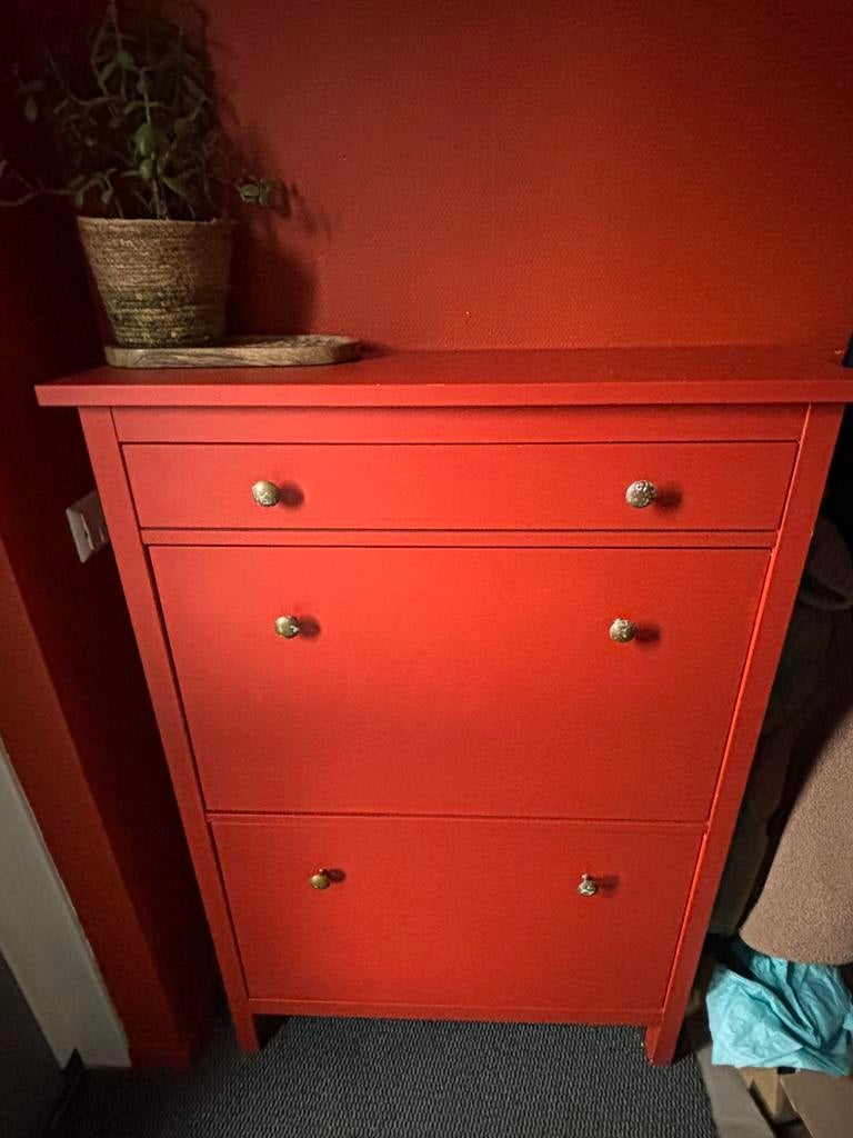 Ikea hemnes schoenenkast, geverfd, Huis en Inrichting, Kasten | Schoenenkasten, Ophalen, Gebruikt