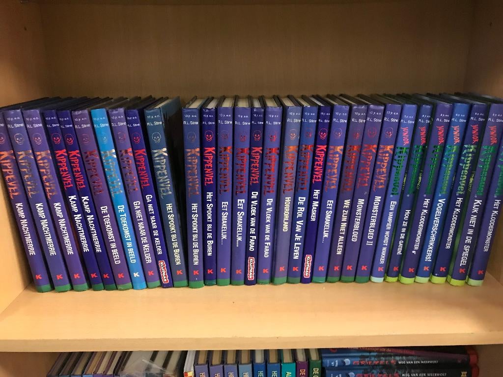 T.K 10 Kippenvel & Kippenvel junior boeken Zie actuele lijst, Boeken, Ophalen of Verzenden, Gelezen, R.L. Stine, Fictie