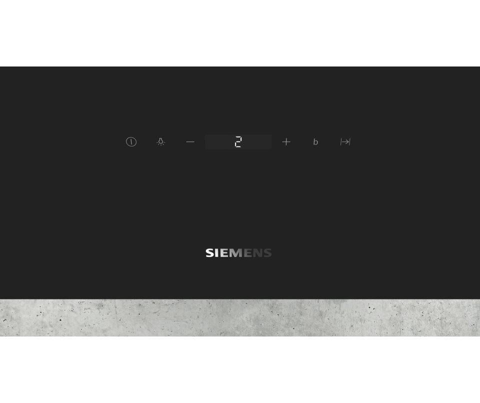 Siemens  afzuigkap wand model in zwart met rand, Ophalen, Wandschouwkap