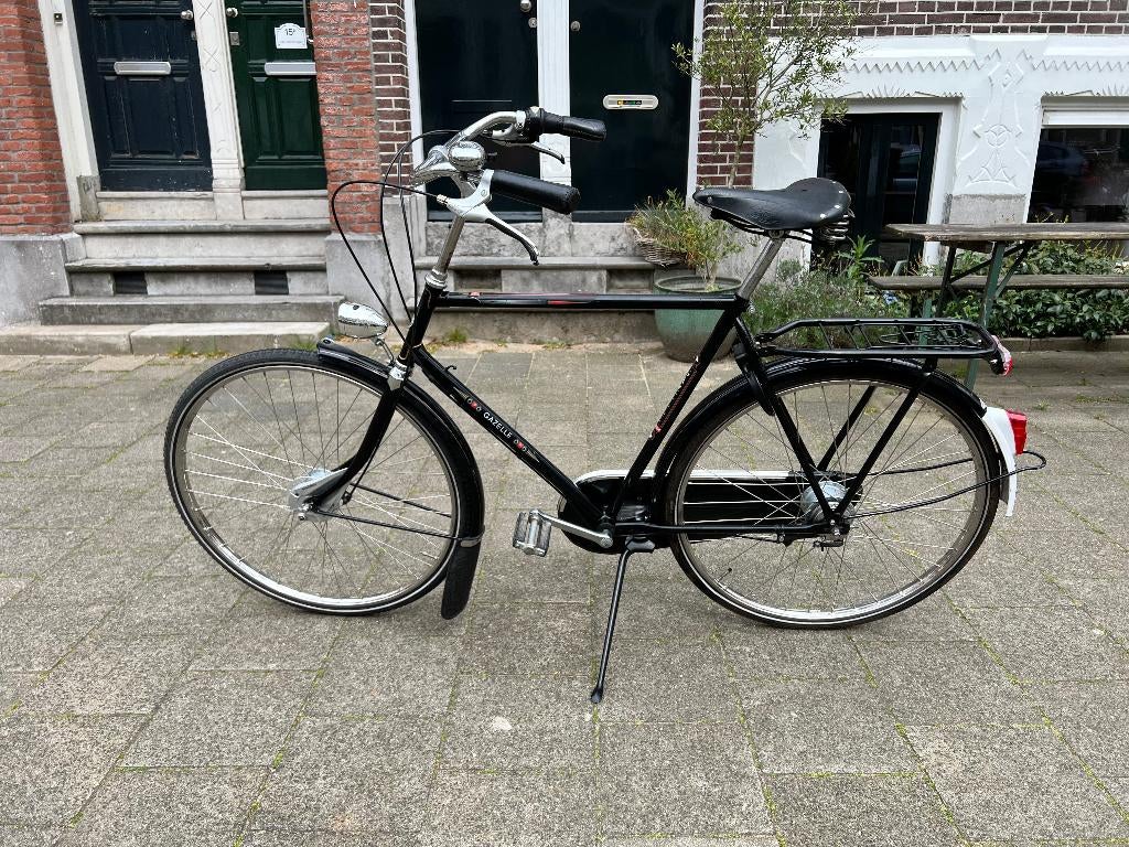 Gazelle Tour Populair C8 – Maat 61 – Shimano 8 en Brooks, Fietsen en Brommers, Fietsen | Heren | Herenfietsen, Ophalen, Gebruikt