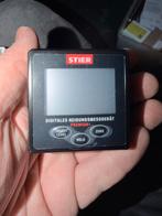 STIER Digitaal hellingsmeter Premium+ LCD, Doe-het-zelf en Verbouw, Ophalen of Verzenden, Zo goed als nieuw, Overige meters