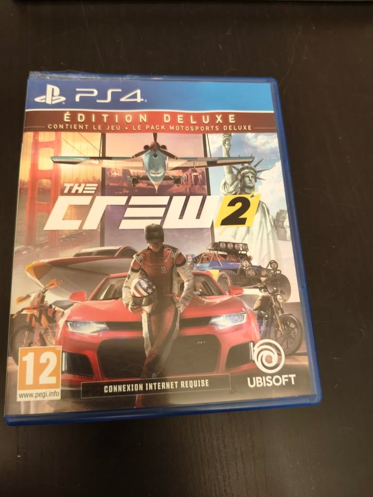 The Crew 2 - PS4 Game - Netjes Onderhouden, Online, 1 speler, Racen en Vliegen, Ophalen of Verzenden