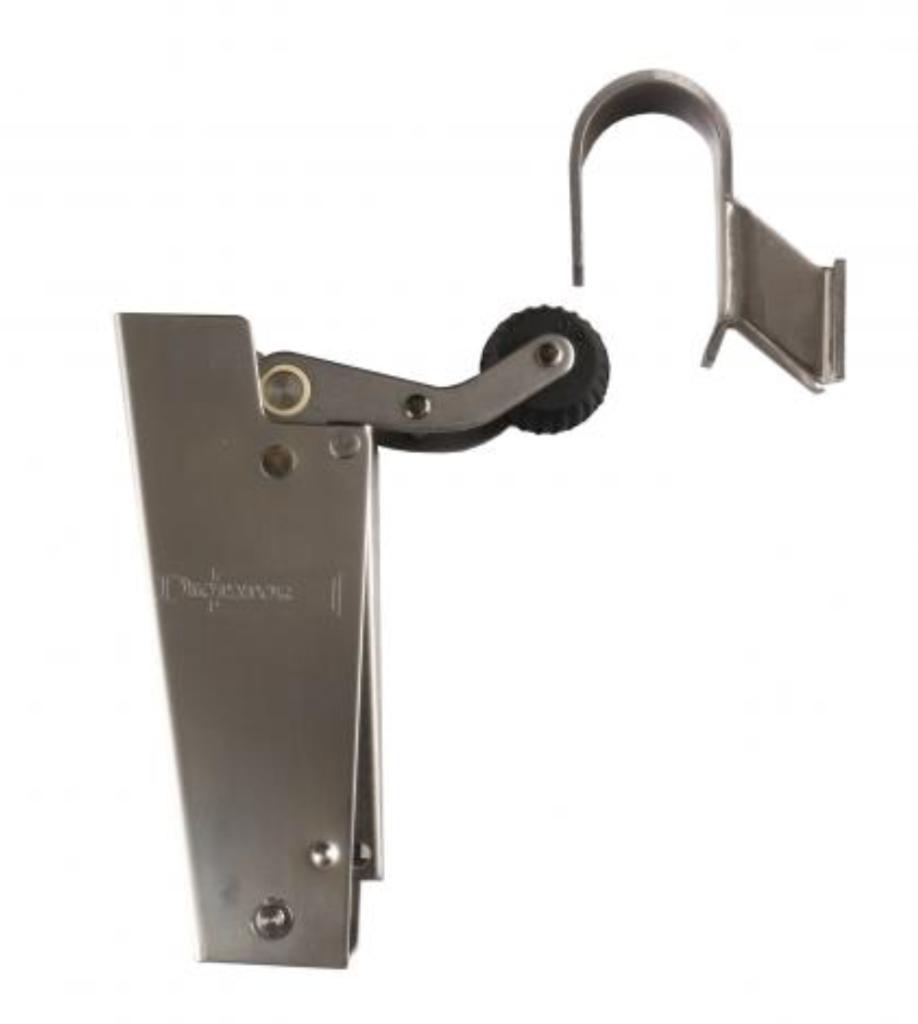 deuropvanger , Dictator 1600 met haak 1009 volledig RVS, Doe-het-zelf en Verbouw, Hang- en Sluitwerk, Ophalen of Verzenden, Rvs