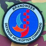 Patch RNLAF Brandweer DHC, Ophalen of Verzenden, Overige soorten, Nederland, Embleem of Badge