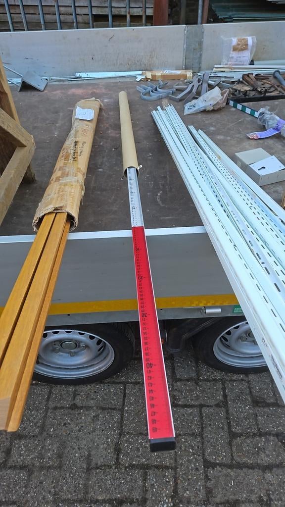 Meetstok alumium, Ophalen of Verzenden