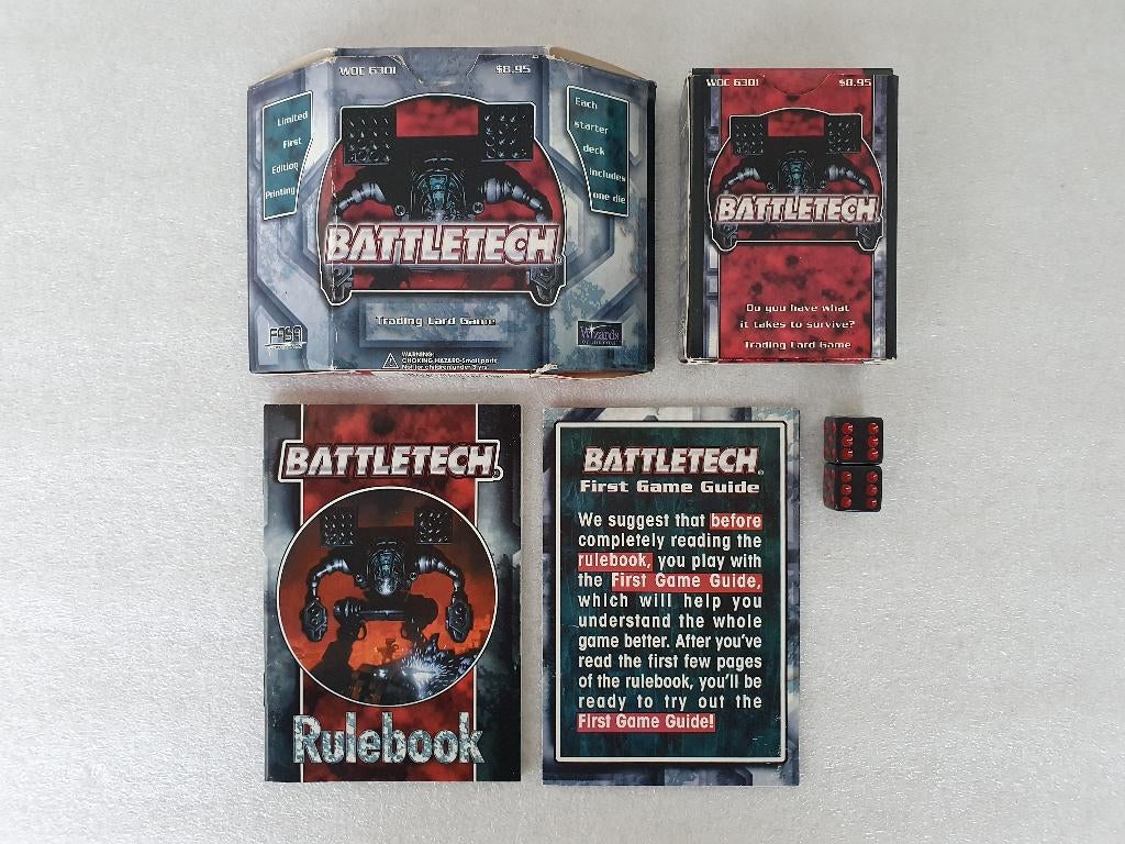 Battletech: Starter Deck WOC 6301 (NIOB), Hobby en Vrije tijd, Wargaming, Ophalen of Verzenden, Nieuw, Overige soorten