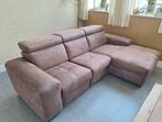 Luxe hoekbank met relaxfunctie zo goed als nieuw (2025), Huis en Inrichting, Ophalen, Hoekbank, Driepersoons, Zo goed als nieuw