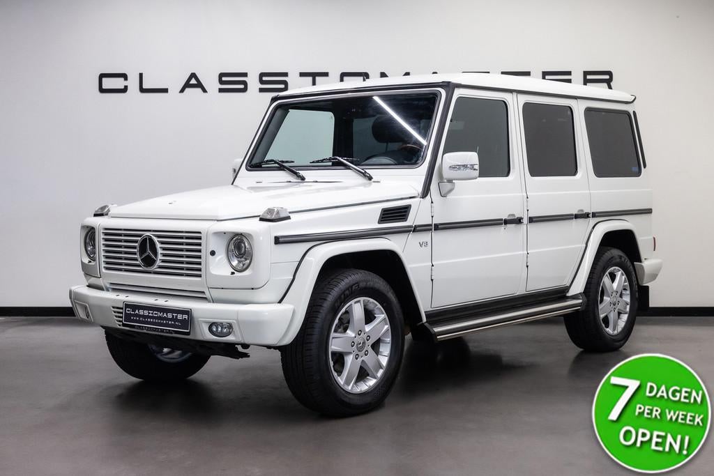 Mercedes-Benz G-Klasse 500 Lang Fiscale waarde € 22.000,-, Auto's, Mercedes-Benz, Automaat, 5461 cc, Gebruikt, G-Klasse