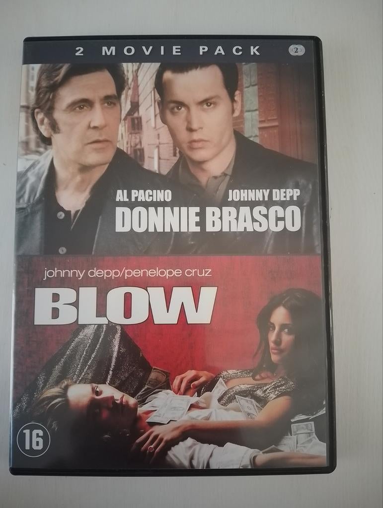 Blow & Donnie Brasco 2 Movie Pack DVD, Ophalen of Verzenden