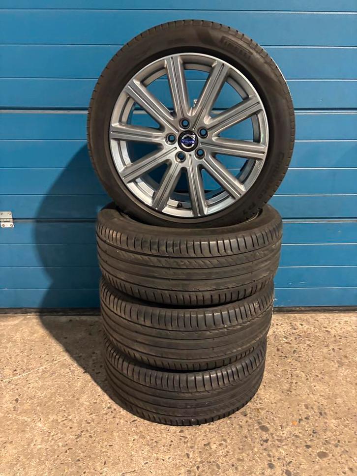 Originele Volvo S60 V60 – 18 Inch set inclusief Zomerbanden, Auto-onderdelen, Banden en Velgen, Banden en Velgen, Zomerbanden