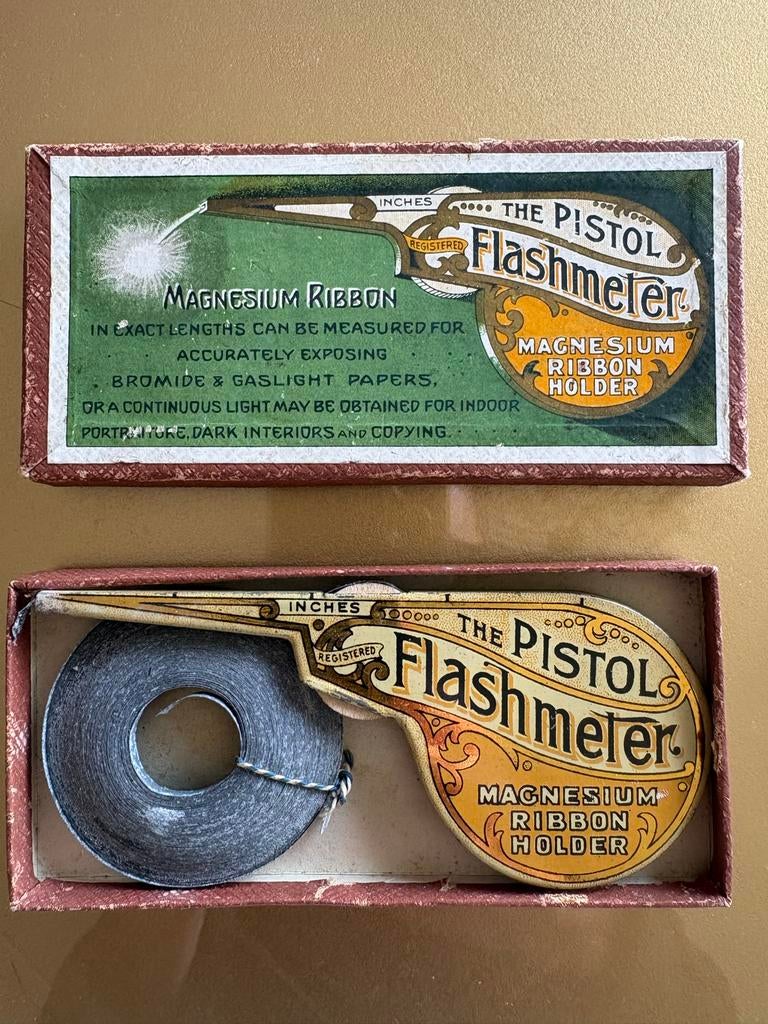 The Pistol Flashmeter Magnesium Ribbon Holder, Ophalen, Gebruikt, Overige Merken