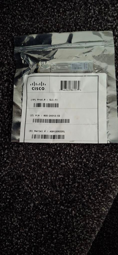 Cisco GLC-T= Module, Ophalen of Verzenden, Nieuw