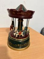 Antieke Opwindbare Muzikale Carrousel, Antiek en Kunst, Ophalen of Verzenden