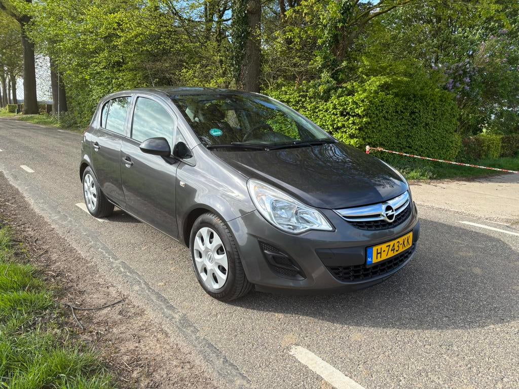 Opel Corsa 1.4 Ecotec 64KW 5D 2012 Grijs, Auto's, Opel, Voorwielaandrijving, 1063 kg, 1398 cc, 4 cilinders