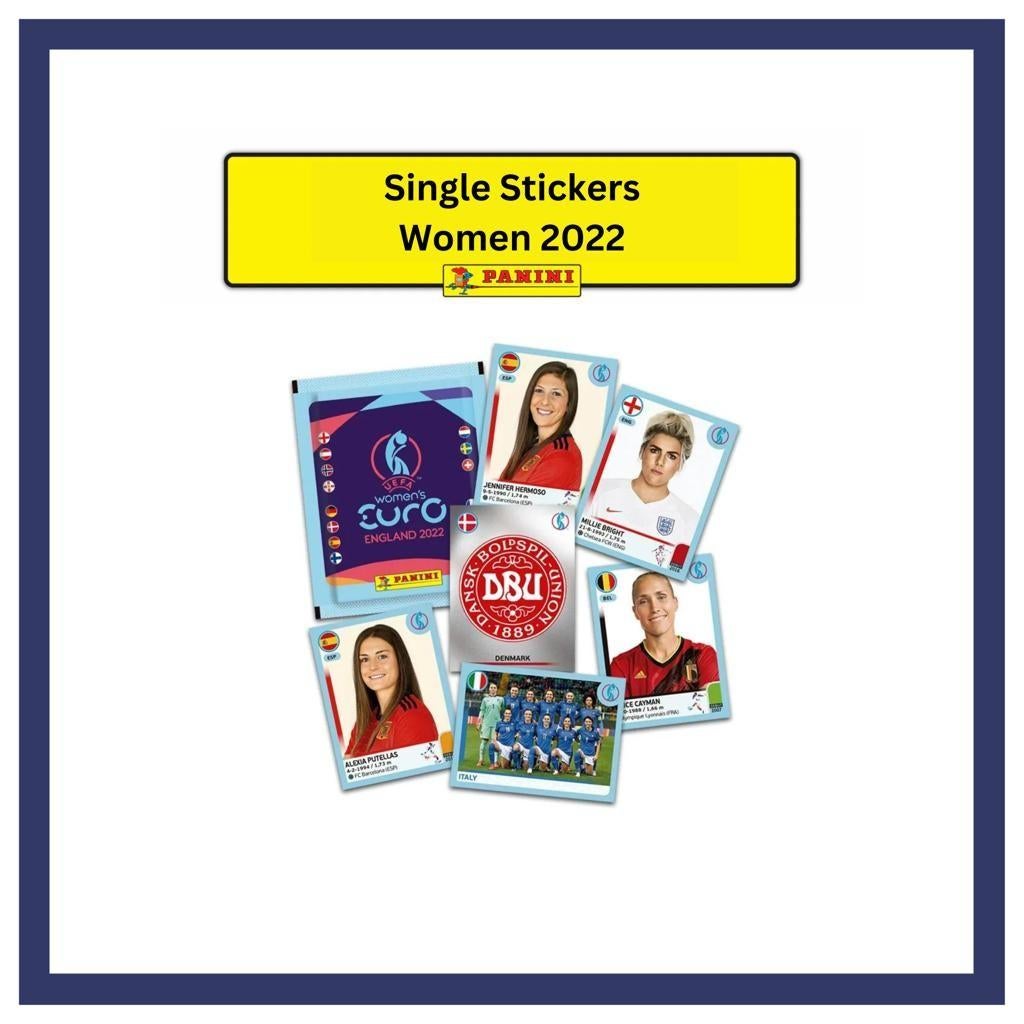Panini Single sticker Euro 2022 + 2023 women/worldcup 2022, Ophalen of Verzenden, Zo goed als nieuw, Plaatje
