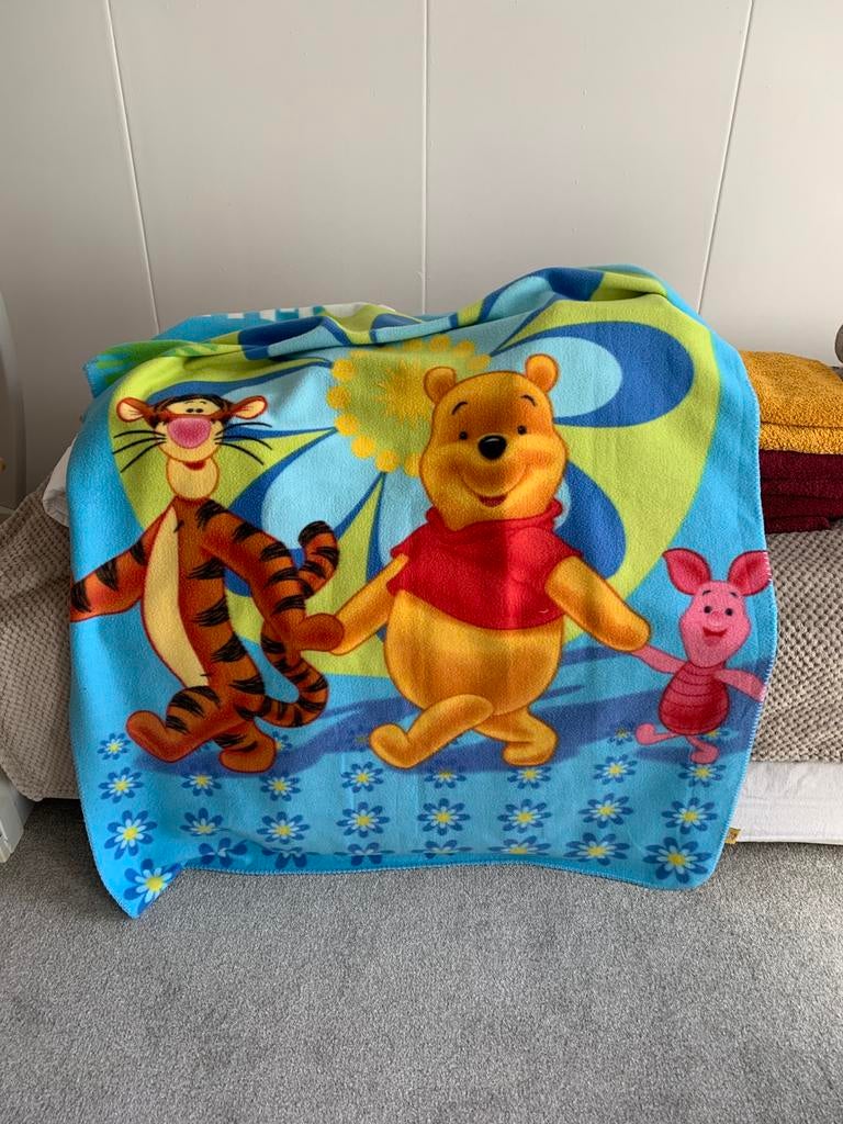 Winnih de pooh deken, Verzamelen, Ophalen of Verzenden, Winnie de Poeh of vrienden, Zo goed als nieuw