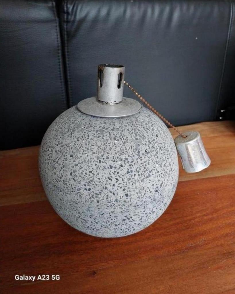 Olielamp tuin / terras, Tuin en Terras, Fakkels, Ophalen of Verzenden, Gebruikt