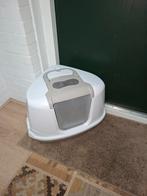 Kattenbak voor in hoek, Ophalen