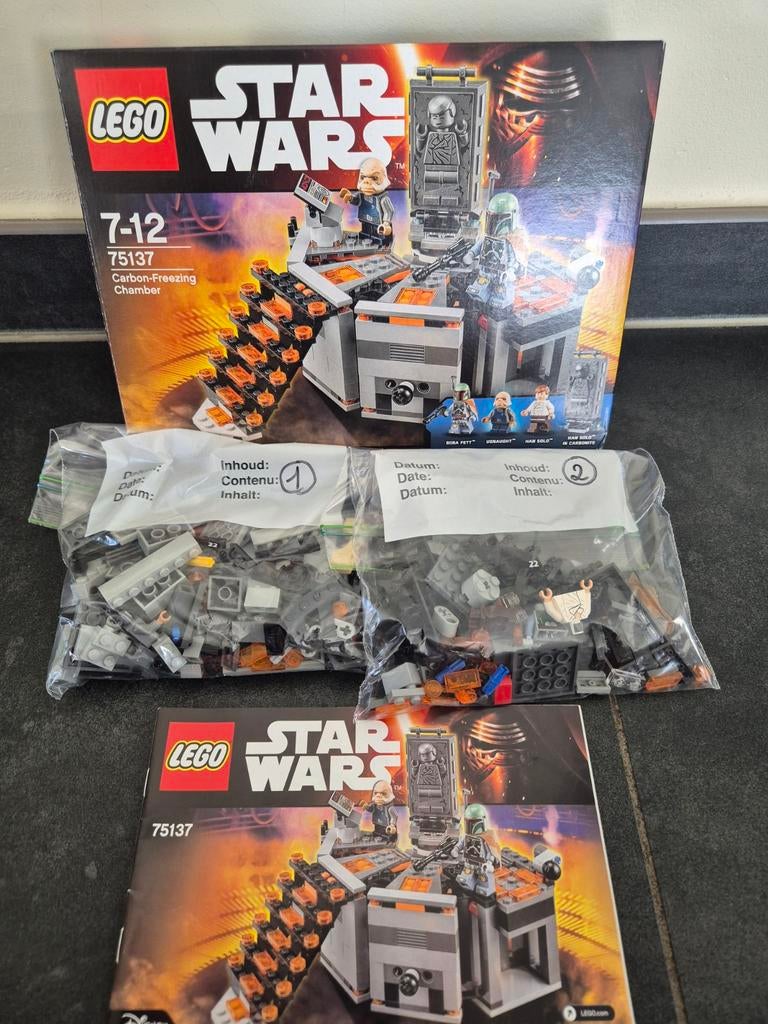 Lego star wars, Ophalen of Verzenden, Zo goed als nieuw, Complete set, Lego