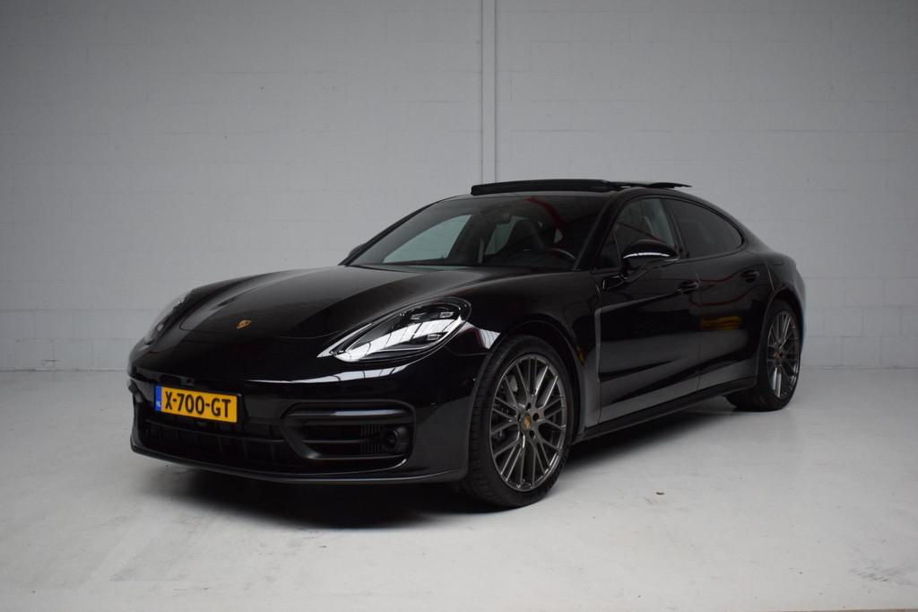 Porsche Panamera 2.9 4 E-Hybrid Platinum Edition ORG.NED / N, Automaat, Gebruikt, 4 stoelen, Zwart