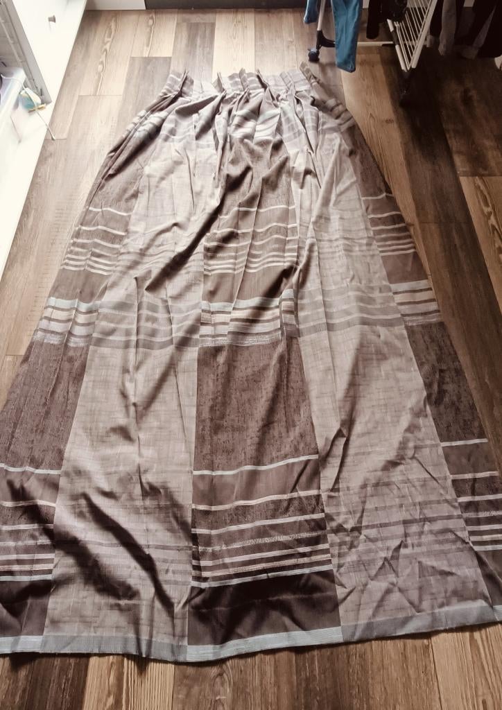 Op maat gemaakte gordijnen (205 CM) – A House of Happiness, Ophalen, 200 cm of meer, 50 tot 100 cm, Zo goed als nieuw