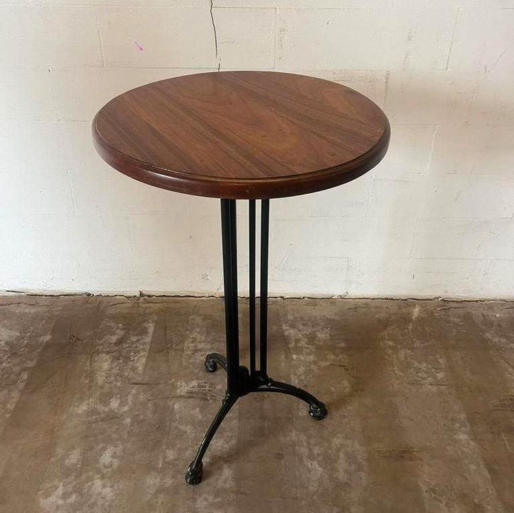 2 stuks sierlijke horeca kroeg cafe sta tafels rond, Antiek en Kunst, Antiek | Meubels | Tafels, Ophalen