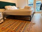 Emma Metal Bed Frame 160x200 Zwart - Uitstekende staat, Ophalen, Zwart, Tweepersoons, Zo goed als nieuw