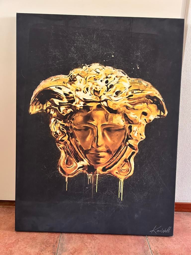 Medusa, Ophalen of Verzenden, Zo goed als nieuw, Schilderij, 75 cm of meer