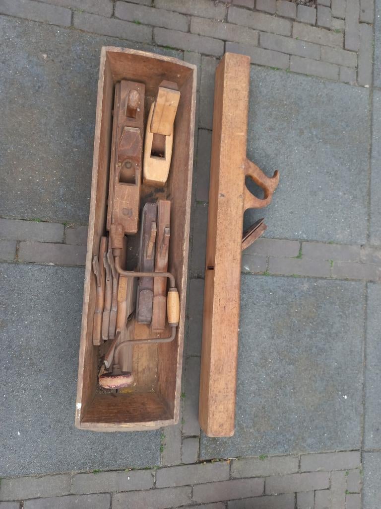 Houten (blok) schaven, Ophalen of Verzenden