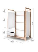 Rafa Kids Kledingkast - Stijlvol en Praktisch!, Ophalen, Kast, 50 tot 70 cm, 105 cm of meer