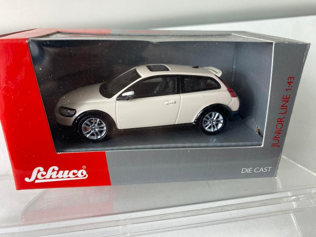1:43 volvo C30-in OVP-witte uitvoering, Ophalen of Verzenden, Zo goed als nieuw, Auto, Overige merken