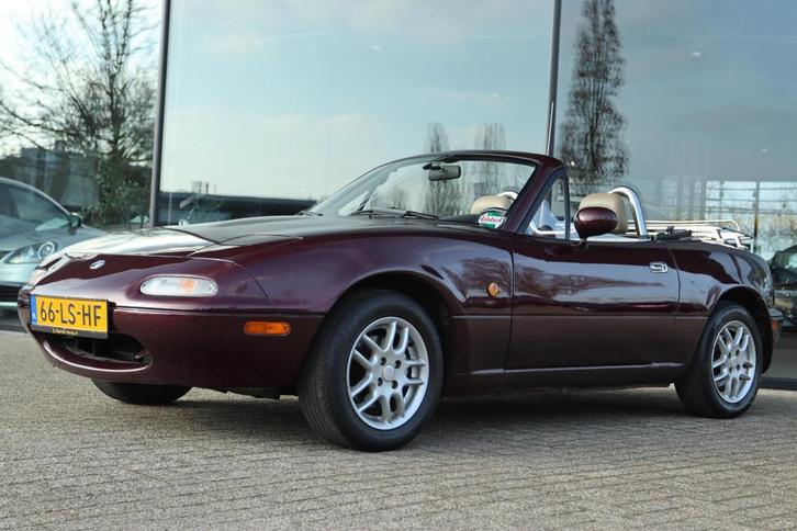 MAZDA MX-5 1.6I NA LIMITED EDITION | LEDER | ELEK. RAMEN | S, Auto's, Mazda, Bedrijf, Te koop, MX-5, Alarm, Lederen bekleding