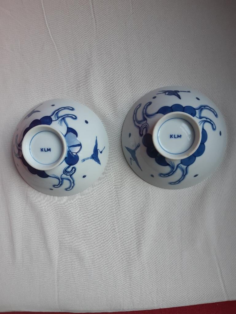 klm vintage rijstbowl, uit de Eerste Class (Royal Class), Ophalen of Verzenden, Overige typen