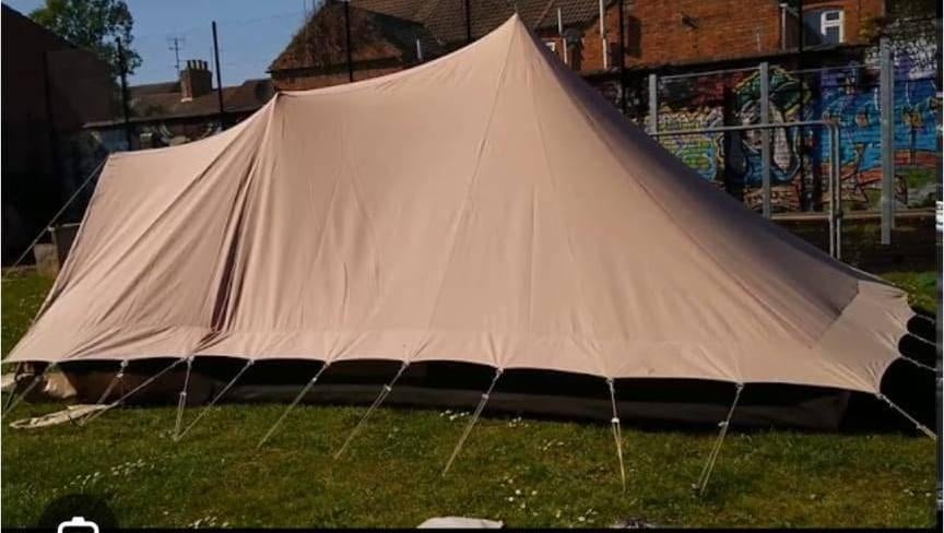 Havink campeer tent, Caravans en Kamperen, Ophalen of Verzenden, Gebruikt, Tot en met 6