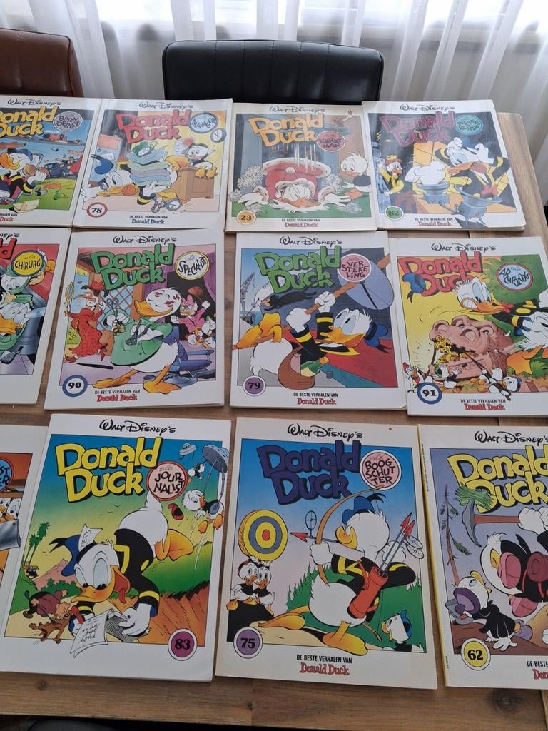 Donald Duck De Beste Verhalen - 16 stripboeken, Boeken, Meerdere stripboeken, Ophalen of Verzenden, Gelezen